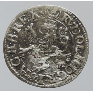 Rudolf II. 1576-1611, malý groš 1589 Jáchymov-Hofmann