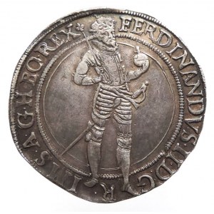 Ferdinand II. 1619-1637, tolar 1624 Praha-Suttner, MKČ 741 var. 29,123g