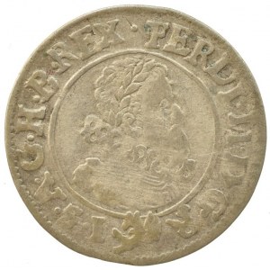 Ferdinand II. 1619-1637, 3 krejcar 1624 Praha -Suttner, MKČ 759, nep.hr.,nep.škr.