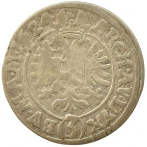 Ferdinand II. 1619-1637, 3 krejcar 1624 Praha -Suttner, MKČ 759, nep.hr.,nep.škr.