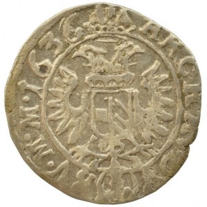Ferdinand II. 1619-1637, 3 krejcar 1636 Praha-Schuster, MKČ 763, nep.škr., hr.