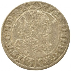 Ferdinand II. 1619-1637, 3 krejcar 1627 HR Vratislav-Riedl-Ziesler, MKČ 1017, dr.vad.mat.