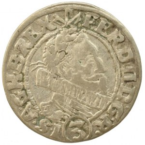 Ferdinand II. 1619-1637, 3 krejcar 1631 HR Vratislav-Riedler+Ziesler, MKČ 1020, nep.ned., dr.vad.mat.