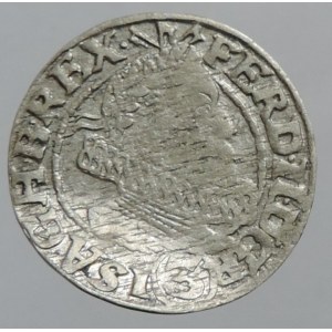 Ferdinand II. 1619-1637, 3 krejcar 1632 Vratislav-Riedel+Ziesler, MKČ 1020, dr.prohn., vady kovu, ned.