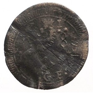 Leopold I. 1657-1705, 1/2 krejcar 1695 GE Praha-Egerer, MKČ 1437, prohlý RR
