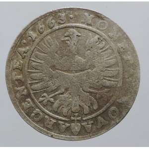 Lehnice-Břeh, Christian 1654-1672, XV krejcar 1663 b.zn. Kop. 5472