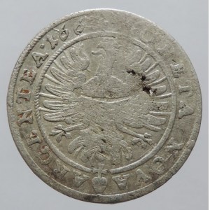 Lehnice-Břeh, Christian 1654-1672, XV krejcar 1663 b.zn. Kop. 5472 ned.