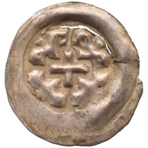 Bamberk biskupství, Heinrich I. 1242 - 1257, fenik jednostranný bez letopočtu, perf.ražbou, 0.36g