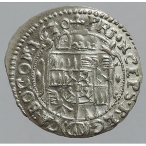 Olomouc biskupství, Karel II. Liechtenstein 1664-1695, 3 krejcar 1670, SV-324