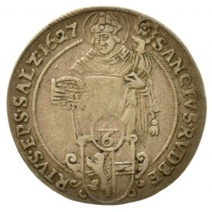 Salzburg arcibiskupství, Paris Graf Lodron 1619-1653, 1/6 tolaru 1627, Zöttl 1572