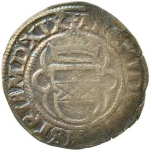 Maxmilián I. 1486-1519, 1/2 batzen 1519, ned.pat.