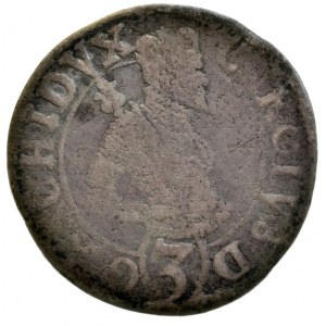 Štýrsko, arc. Karel 1564-1590, 3 krejcar 1583, Štýrský Hradec, ned., starý pod.lístek