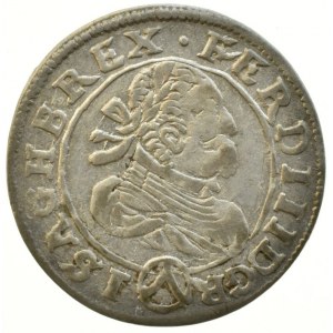 Ferdinand II. 1619-1637, 3 krejcar 1625 Vídeň, dr.škr.