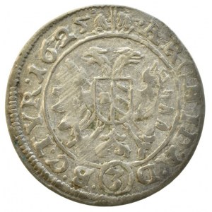 Ferdinand II. 1619-1637, 3 krejcar 1625 Vídeň, dr.škr.