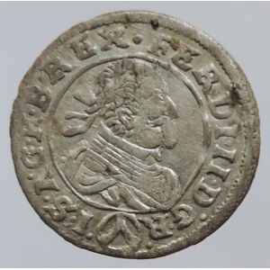 Ferdinand II. 1619-1637, 3 krejcar 1625 Vídeň-Fellner, n.ned.