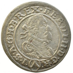 Ferdinand II. 1619-1637, 3 krejcar 1626 Vídeň, dr.škr.