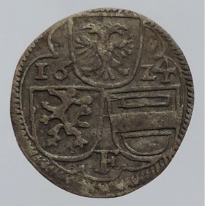 Ferdinand II. 1619-1637, 2 fenik 1624 Graz