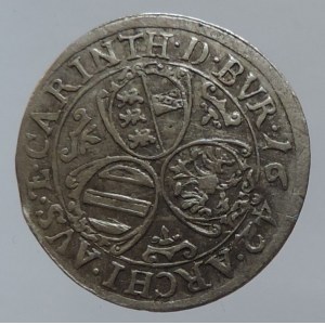 Ferdinand III. 1637-1657, 3 krejcar 1642 sv. Vít