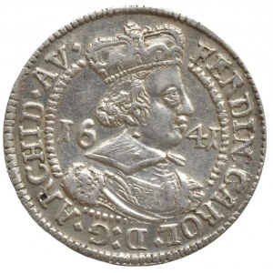 Tyroly, arc. Ferdinand Karel, 3 krejcar 1641, sbírkový