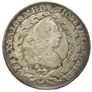 Josef II. 1780-1790, 20 krejcar 1774 A/IC-SK, patina
