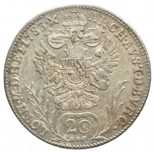 Josef II. 1780-1790, 20 krejcar 1783 G