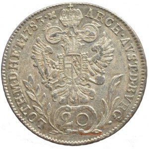 Josef II. 1780-1790, 20 krejcar 1783 G