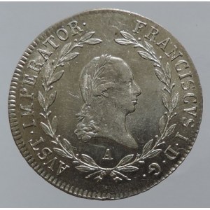 František II. 1792-1835, 20 krejcar 1822 A