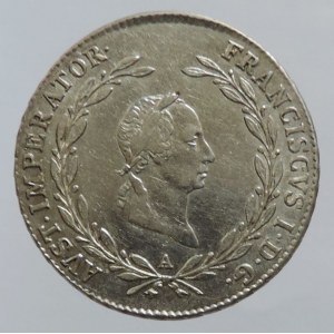 František II. 1792-1835, 20 krejcar 1826 A