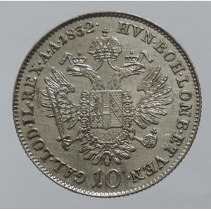 František II. 1792-1835, 10 krejcar 1832 A R