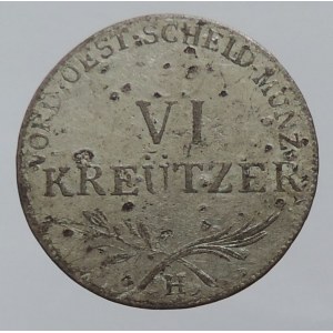 František II. 1792-1835, VI krejcar 1803 H