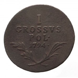 František II. 1792-1835, Cu 1 grossus pol. 1794