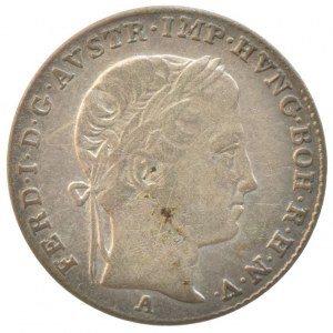Ferdinand V. 1835-1848, 3 krejcar 1839 A, vlas.škr.