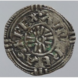 Ondřej I. 1046-106, denár Huszár 9, Toth/Kiss 4.4 var. 5.6, nep. ned., dr.st.kor.