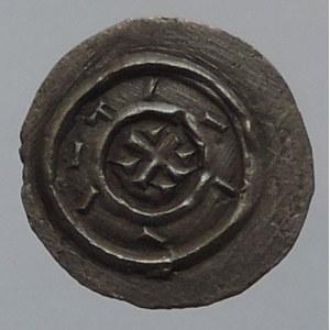 Štěpán II. 1116-1131, denár Unger 39, Huszár 84, bez značek