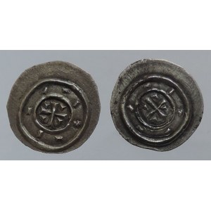 Béla II. 1131-1141, denár Unger 53, Huszár 102, různé varianty 2ks