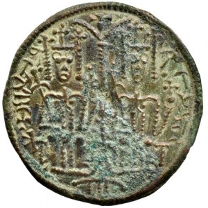 Béla III. 1172-1196, Cu denár byzantského typu, Husz.72, st,koroze