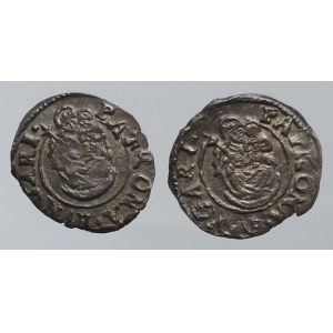 Ferdinand II. 1619-1636, denár 1627, 1628 KB - 2ks