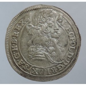 Leopold I. 1657-1705, XV krejcar 1678 KB, Höl. 78.1.1