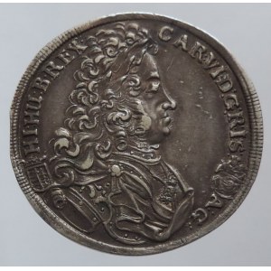 Karel VI. 1711-1740, 1/2 tolar 1714 KB