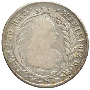 Marie Terezie 1740-1780, 20 krejcar 1770 IB/FL, ned.