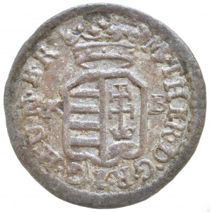 Marie Terezie 1740-1780, denár 1746 KB, první ročník, patina, R