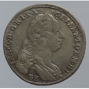 František I. Lotrinský 1745-1765, 3 krejcar 1765 BE/EVM-D, posmrtná ražba RR