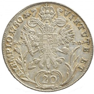 Josef II. 1780-1790, 20 krejcar 1780 B SK-PD