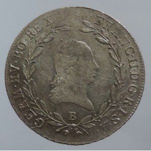 František II. 1792-1835, 20 krejcar 1804 B
