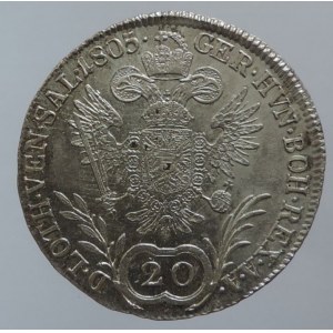 František II. 1792-1835, 20 krejcar 1805 B