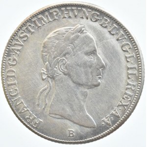 František II. 1792-1835, 20 krejcar 1835 B, madona, škr.