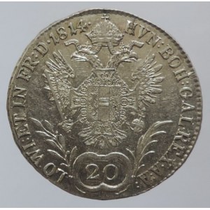 František II. 1792-1835, 20 krejcar 1814 E