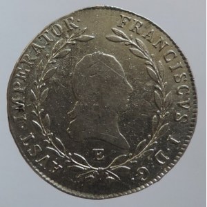 František II. 1792-1835, 20 krejcar 1823 E, just.