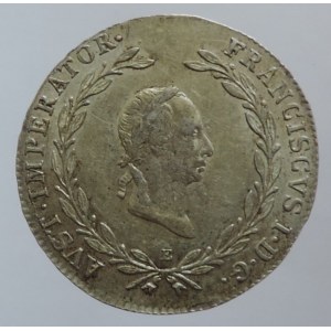 František II. 1792-1835, 20 krejcar 1827 E