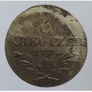 František II. 1792-1835, 6 krejcar 1795 B